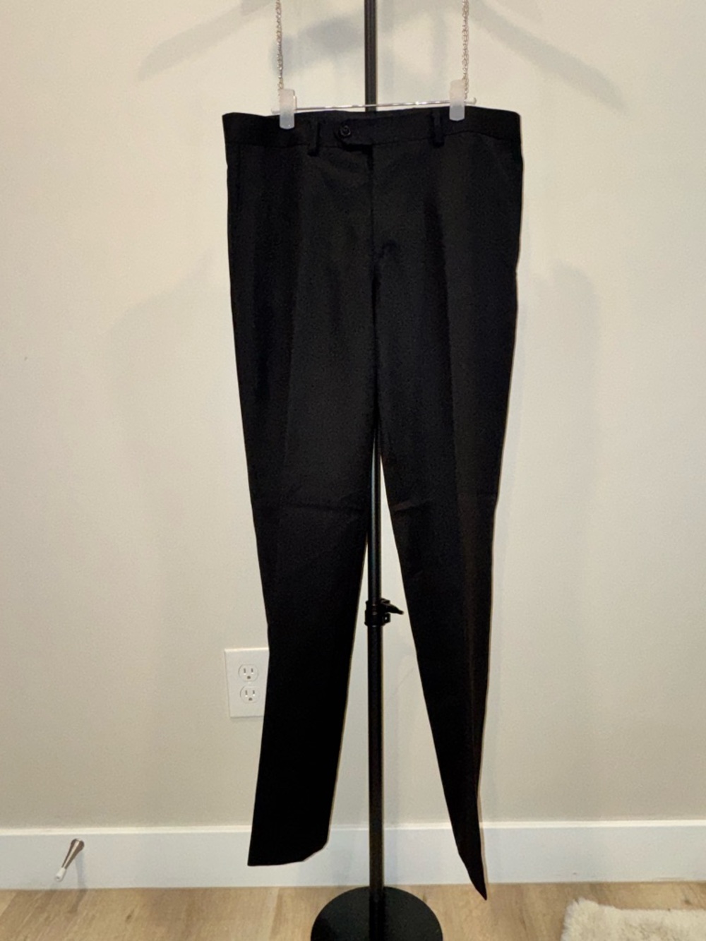 Bar III Black Tailored Dress Pants | 100% Wool Work Pants